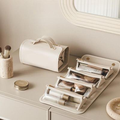Living Fun Large Capacity Travel Makeup Pouch Travel Bag