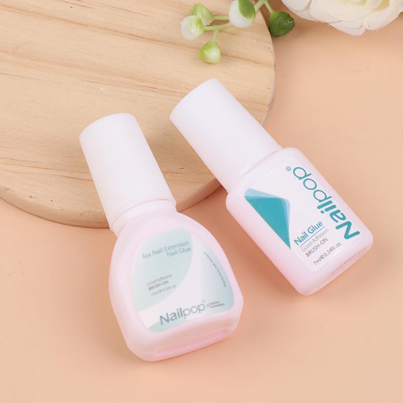 

7/15 мл быстросохнущий клей для ногтей для типсов супер прочные аксессуары для дизайна ногтей маникюрный инструмент стразы гель клей с кисточкой 15ML