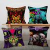 I-Insane Clown Posse American Rock Band Pillow Gift Home Office Decoration Bedroom Sofa Car Cushion Cover Case 45X45