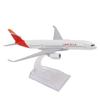 330 Airplane Model Alloy Decoration Ornament Plane Model Toy with Display Stand for Christmas