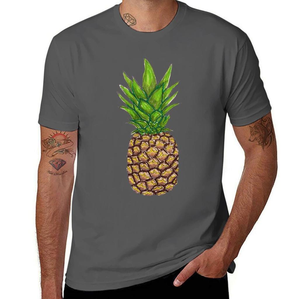 Pineapple Tshirt Breathable Gym Short Sleeve Tshirt