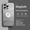 მაგნიტური მეტალის სითბოს გაფრქვევის ქეისი iPhone 16 Pro Max-ისთვის, Apple 14/15-ის სრული დაფარვის დარტყმაგამძლე ქეისი