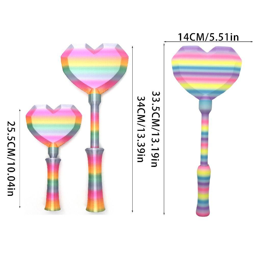 Креативний 3D-друк Чарівна паличка Tap To Pay Серцеподібний Тримач для чарівної палички Весела Магічна Оплата Щоденне використання