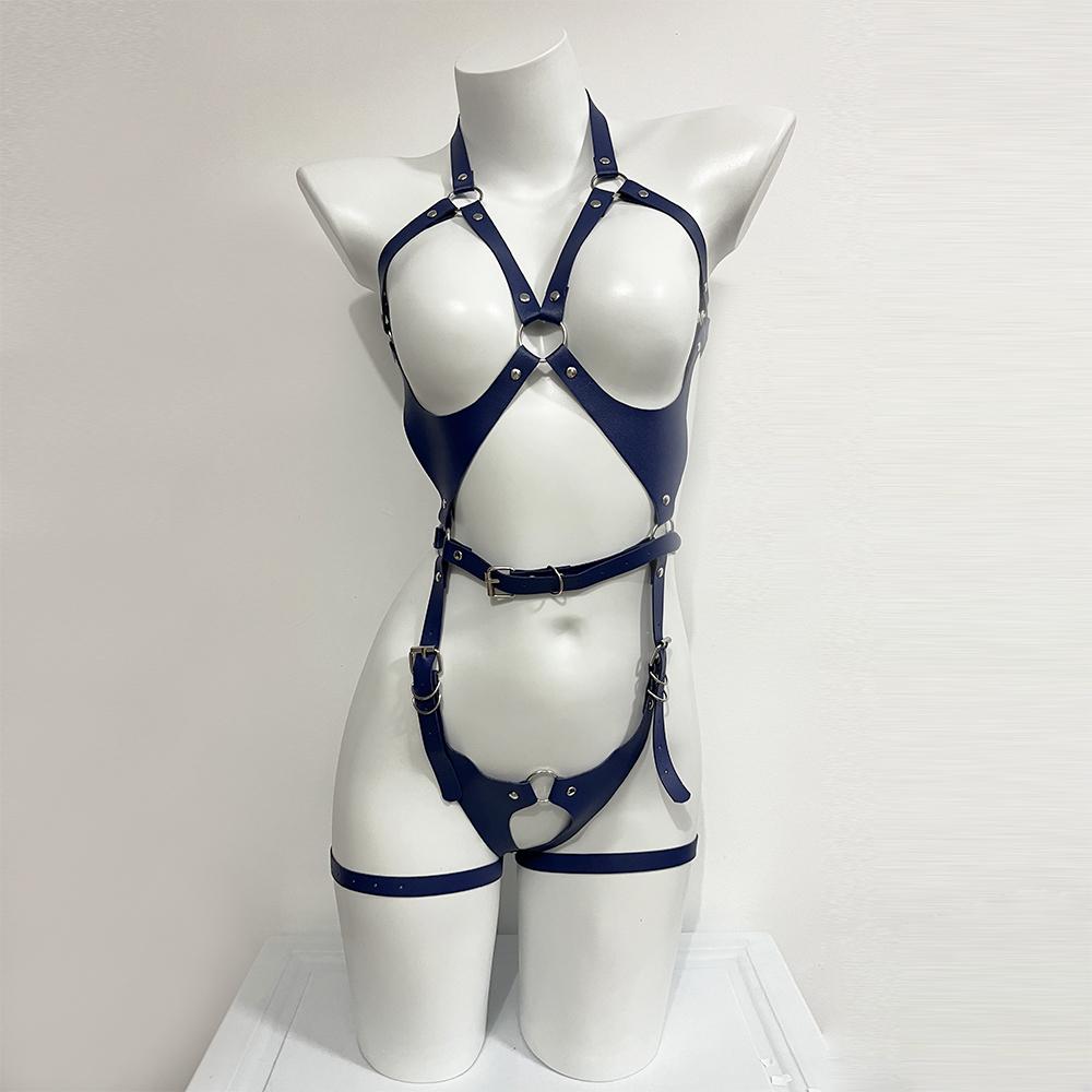 Sexy Body Harness Belt Set Tights Women Bdsm Leather Lingerie Fetish Clothing Underwear Harness Bondage Goth AccessoriesGood Product
