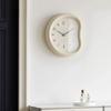 European Aesthetic Clock Wall Modern Art Creative Design Living Room Interior Wall Watch Simple Light Luxury