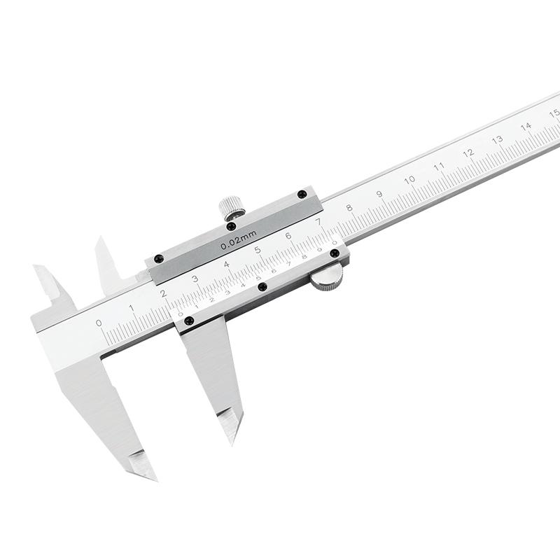 Vernierové posuvné měřítko z uhlíkové oceli 0-150mm 0-200mm 0-300mm Zajišťovací šroub Vernierové posuvné měřítko Nerezová ocel od BeBosLook