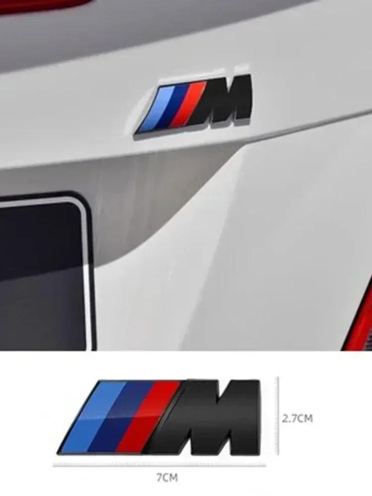 Pour BMW Nouveau 2025 Logo M 3D ABS Badge Latéral de Carrosserie Autocollant de Décoration de Coffre Arrière Accessoire de Modification de Voiture Pour Toutes les BMW M Power