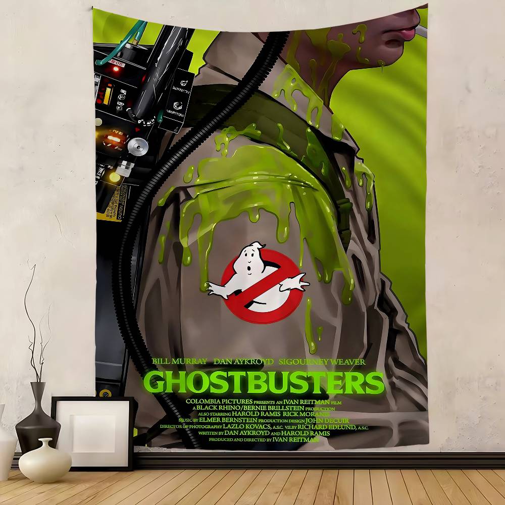 Retro CClassic GGhostbusters Hanging Bohemian Tapestry Bohemian Wall Tapestries Mandala Kawaii Room Decor
