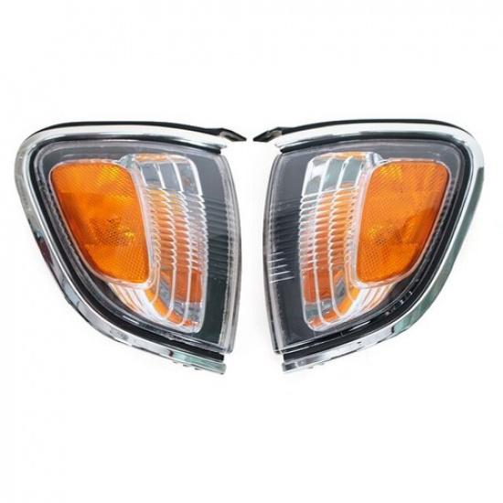 Front Bumper Turn Signal Light Without Bulbs For Toyota Tacoma 2001-2004