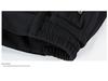 Plus Size Men's Gothic Softshell Windproof Fleece-Lined Stretch Pants