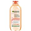 Garnier SkinActive Micellar Cleansing Water Gentle Exfoliating Face Eyes and Lips 400 Ml