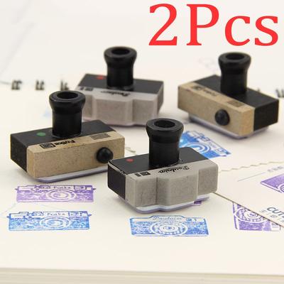 DIY Cartoon Wooden Rubber Stamp for Diaook 12 pcs//Set Durable and Useful
