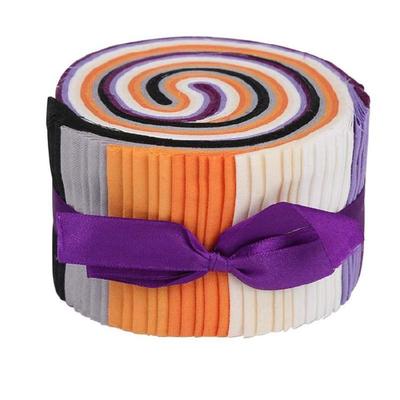 8-farbiges Festival Halloween Baumwollstoff-Set für Patchwork-Stoffbündel für Scrapbooking Nähen Basteln Dekorationen