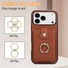 Crossbody Zipper Card Solt Wallet Leather Case For iPhone 17 Pro Max 16 15 14 13 12 11 Plus 16E Lanyard Bag Ring Holder Cover