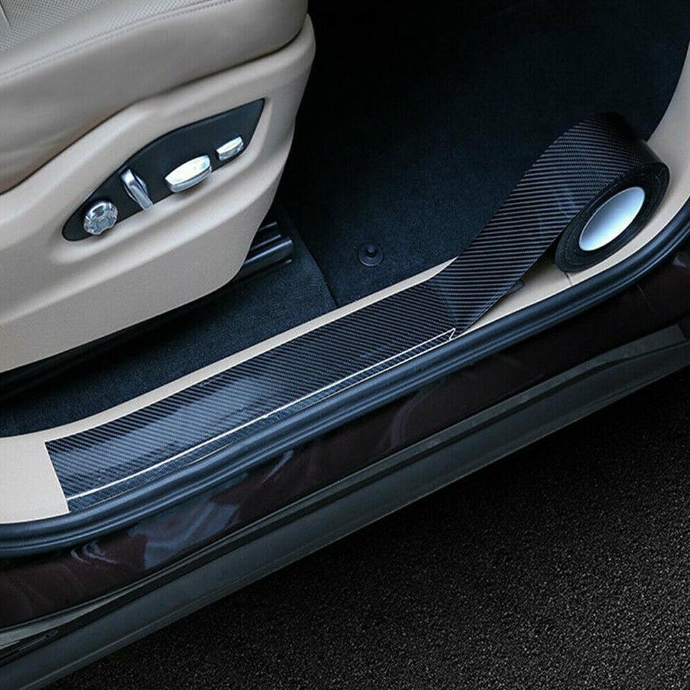 Plate Tape Styling Mouldings Anti-Collision Strips Car Door Sill Protector Car Protective Film