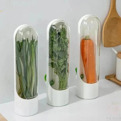 Contenitore per Alimenti Freschi alla Vaniglia Transfrontaliero Antipolvere Antipressione Protezione Ambientale Dispositivo per Mantenere Fresco Creativo