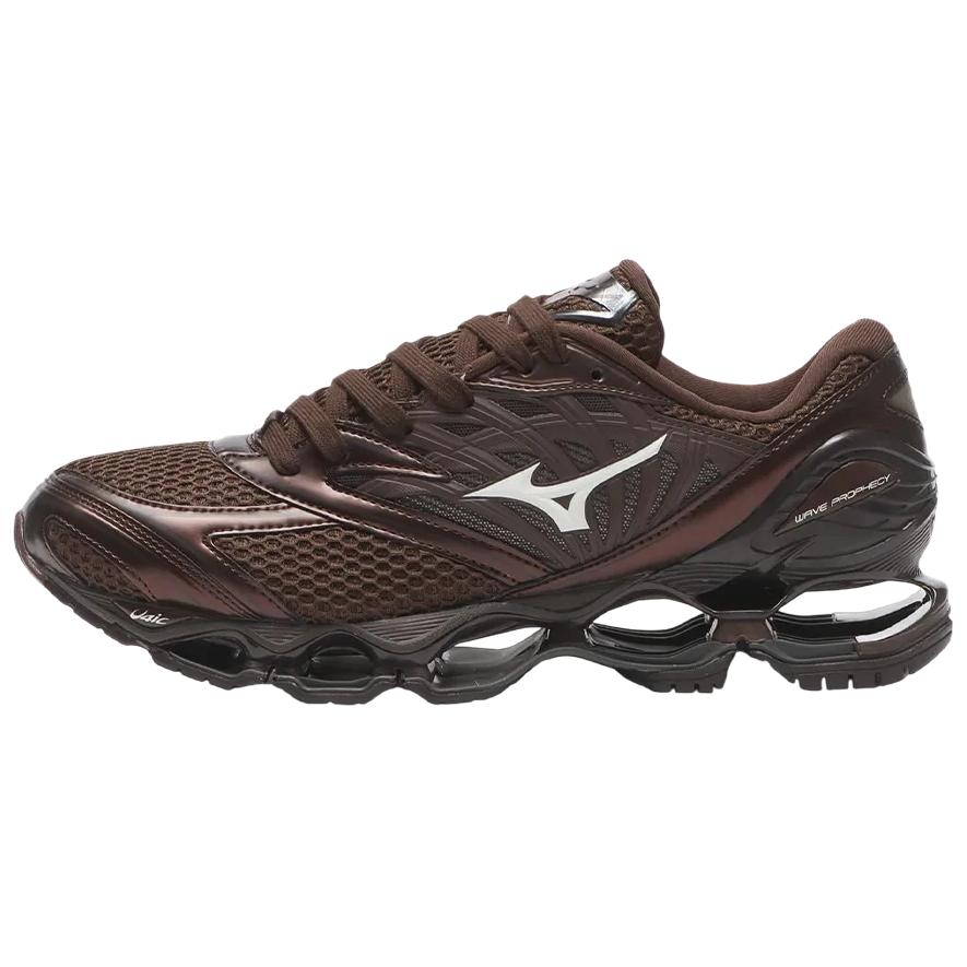 

Mizuno Wave Prophecy LS Brown White Unisex Sneakers D1GA251105 40.5