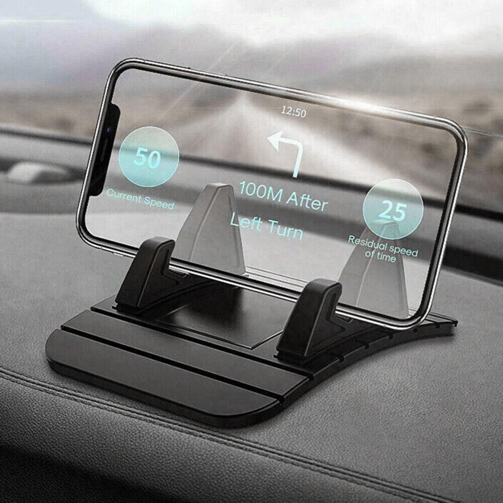 Car Holder Mat Anti Slip Mat Car Dashboard Rubber Mount Holder Pad GPS Stand