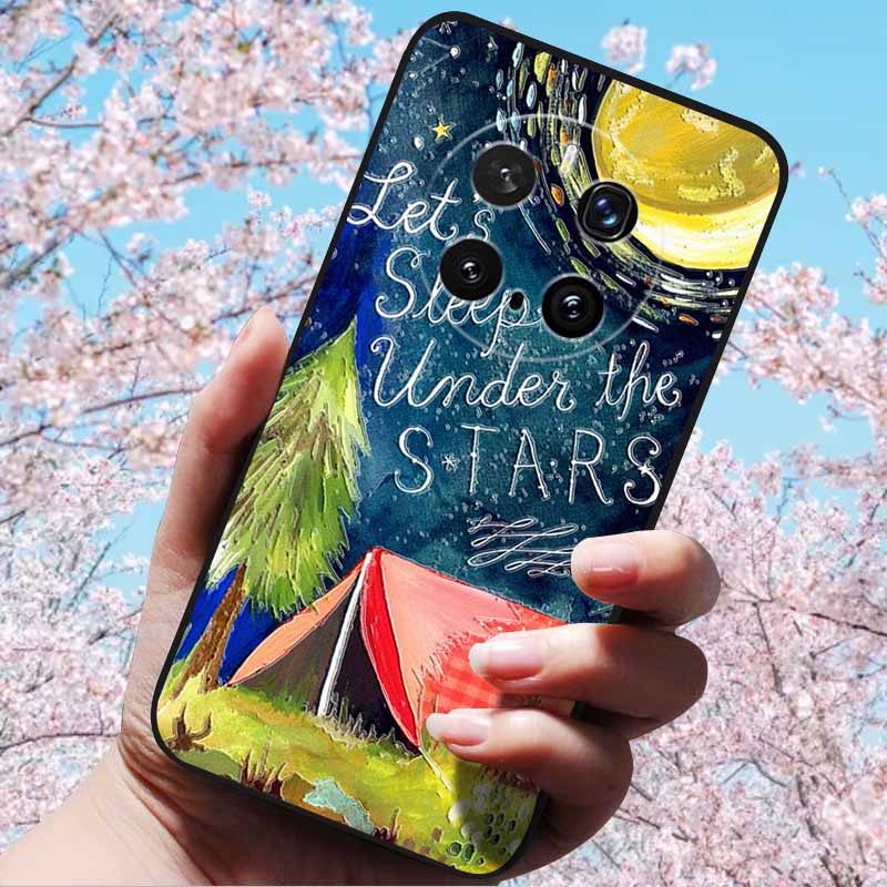 For Honor Magic7 Pro / Magic7 5G Cases 3D Relief Flower Emboss Soft Silicone For Magic7 Pro Magic 7 3D Cartoon Back Cover Cases