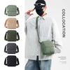 Men's Crossbody Bag Multi-compartment Shoulder Bag Lightweight Commuter Small Square Bag