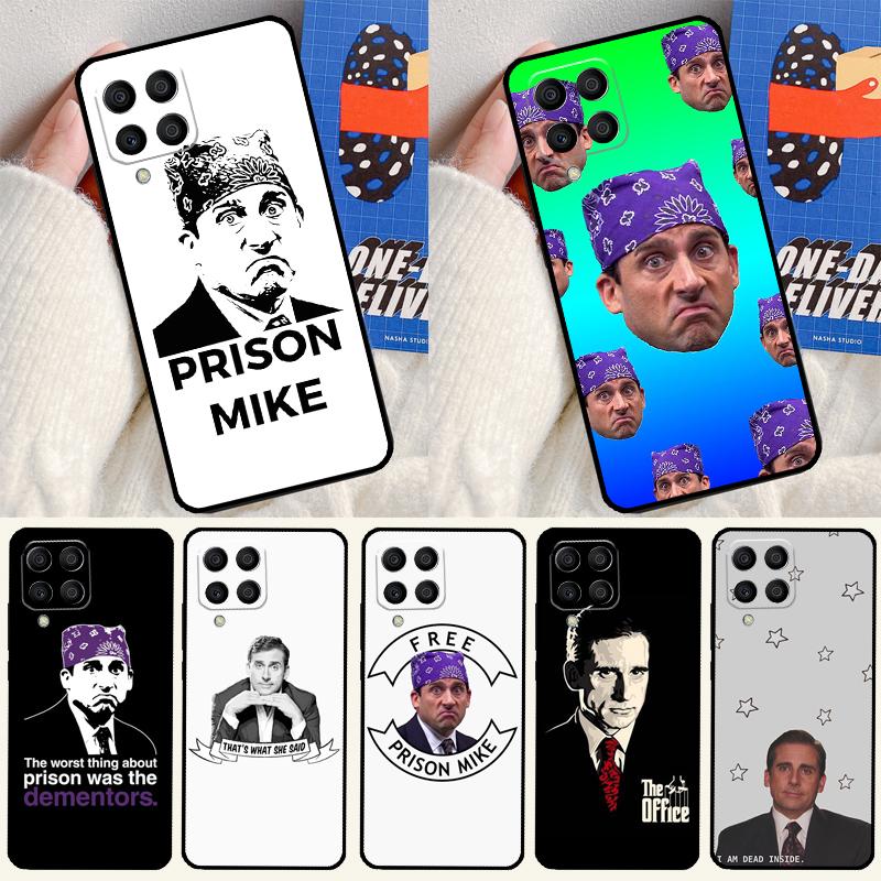 The Office Prison Mike For Samsung Galaxy M31 M16 M11 M21 M13 M33 M35 M53 M55 M15 M14 M34 M54 M12 M32 M52 M06 Case