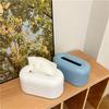 Elegant Plastic Tissue Box Table Organizers Kitchen Bedroom Storage Box Living Room Office Removable Paper Tissue Box