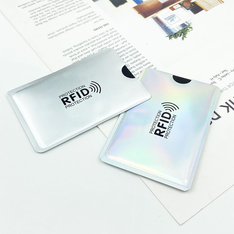 Laser Anti-Demagnetisierung Aluminium RFID-Schutz Kartenhalter