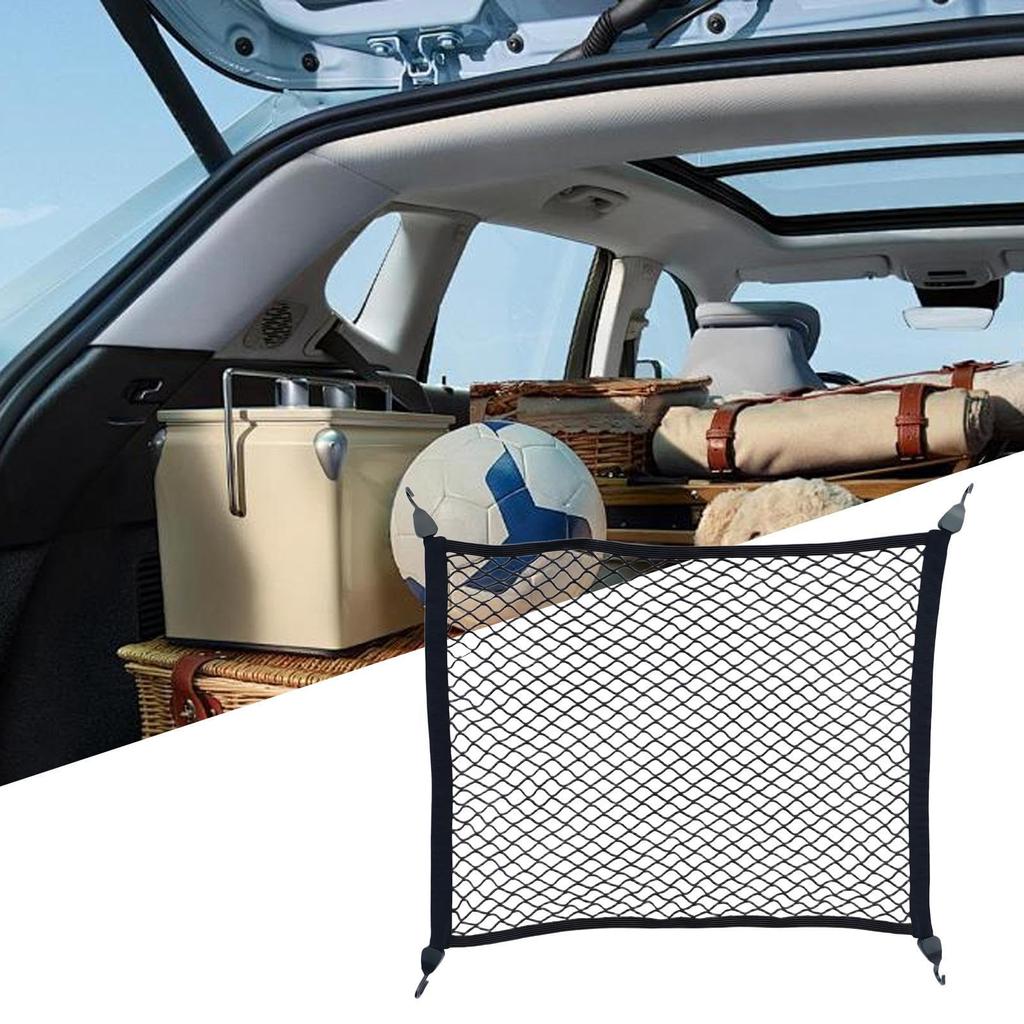 Car Trunk Protection Net, Trunk Mesh Net Organizer, Abrasion Resistant Automotive Organization, 60x70cm, Easy