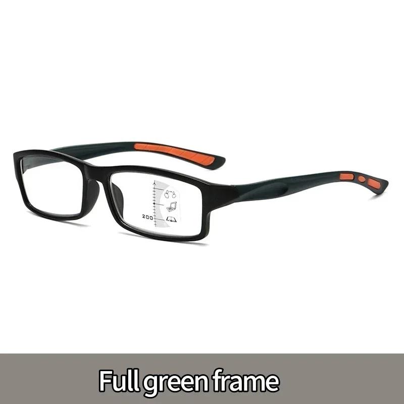 7 Colors Multifocal Reading Glasses for Men ladies Trendy Retro Square Progessive Glasses Classic HD Lens Presbyopia Eyeglasses