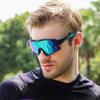 Outdoor Cycling Large Frame Sunglasses Women Colorful Sunglasses Men Sports Special Trend Glasses 8303