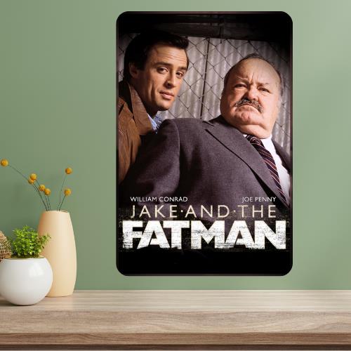 Jake and the Fatman Classic TV Show Metal Poster Sign 20x30cm(7.8x11.8inch)
