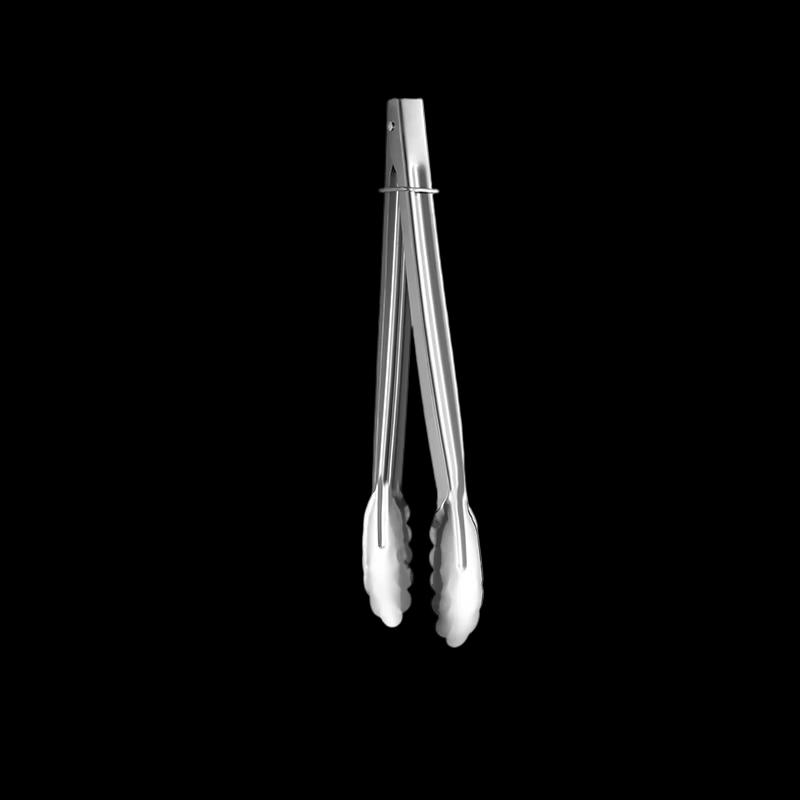 12-inch 410 Stainless Steel Food Tongs