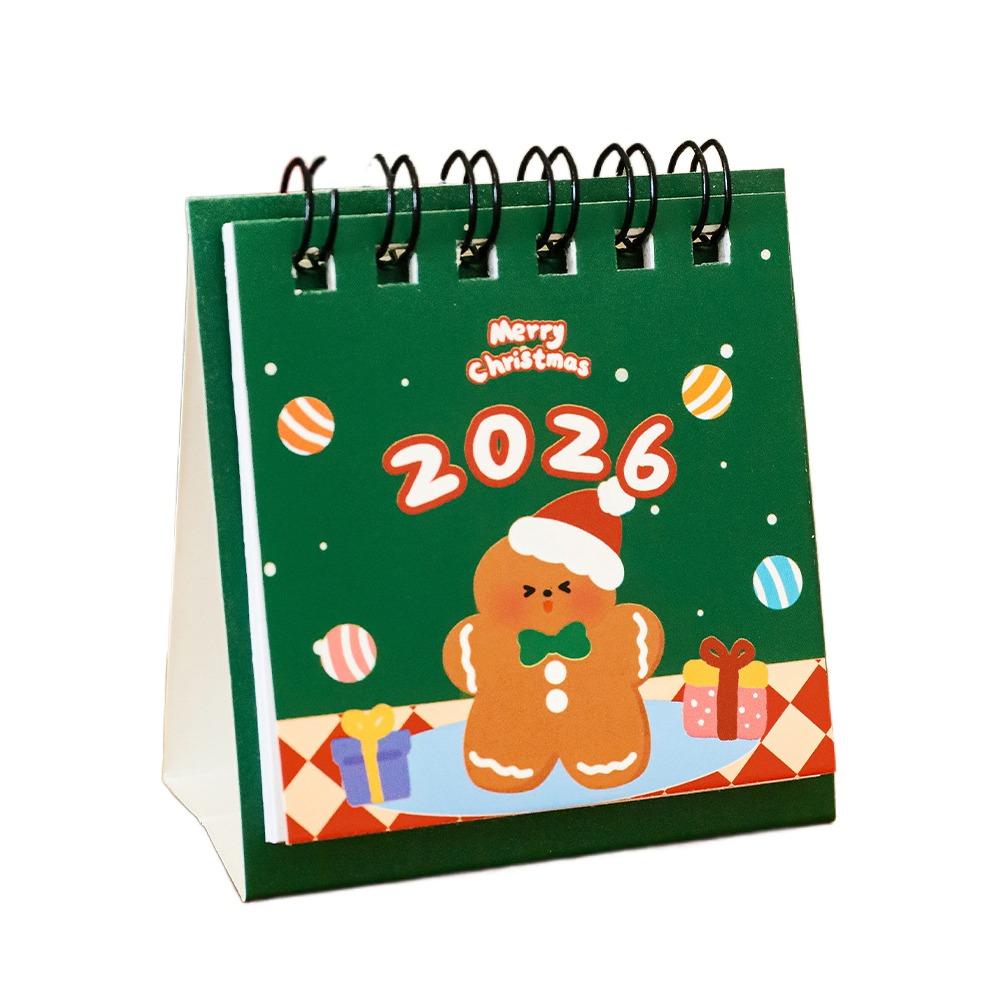 

Календарь настольный 2026 на пружине, мультяшный планировщик расписания, простой ежедневник, подарки Style 4