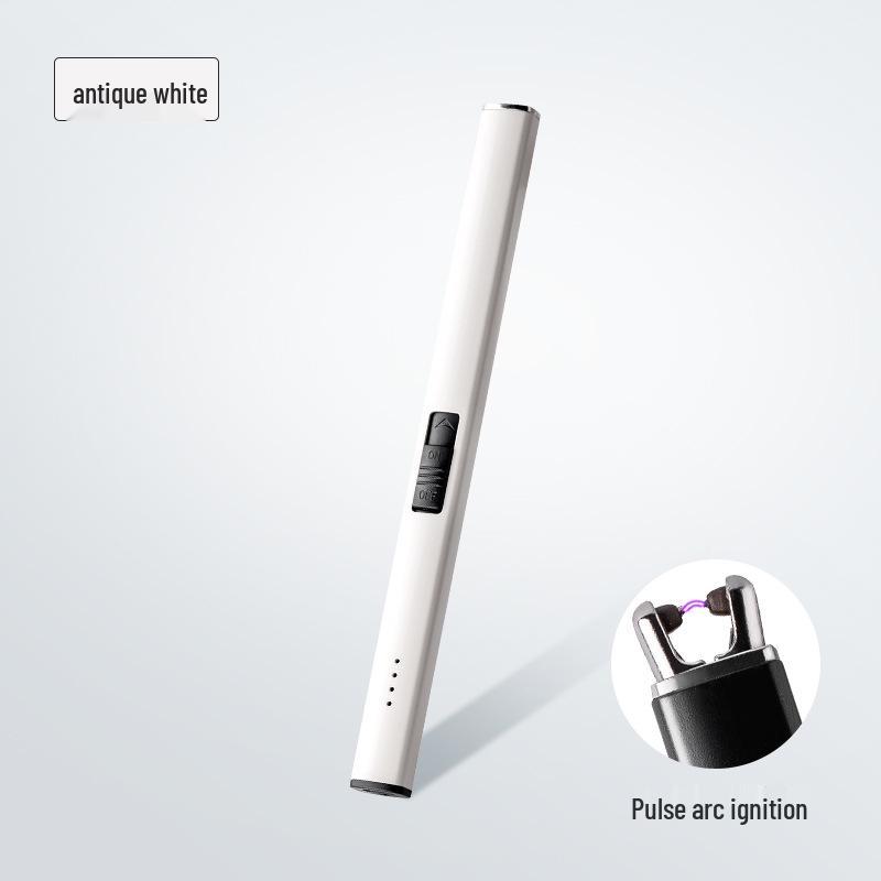 Ароматическая свеча Перезаряжаемая ветрозащитная электронная зажигалка с длинной ручкой Дуговая зажигалка.