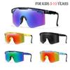 3-11 Years Boy Girl Fashion Oversized Sunglasses, Perfect for Outdoor Sports, Cycling, Running, Baseball, and Festive Occasions