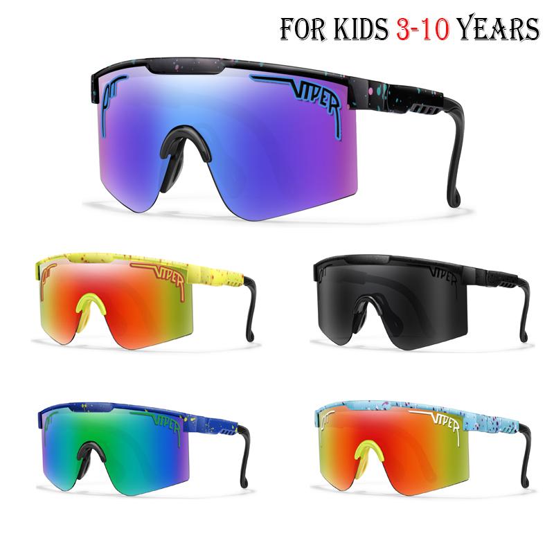 3-11 Years Boy Girl Fashion Oversized Sunglasses, Perfect for Outdoor Sports, Cycling, Running, Baseball, and Festive Occasions