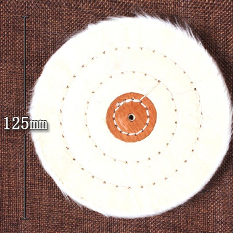 50-200mm Cloth Wool Polishing Wheel Buffing Pads Wheel Cleaning Pad Power Angle Bench Grinder Tool Polishing Disc Polisher