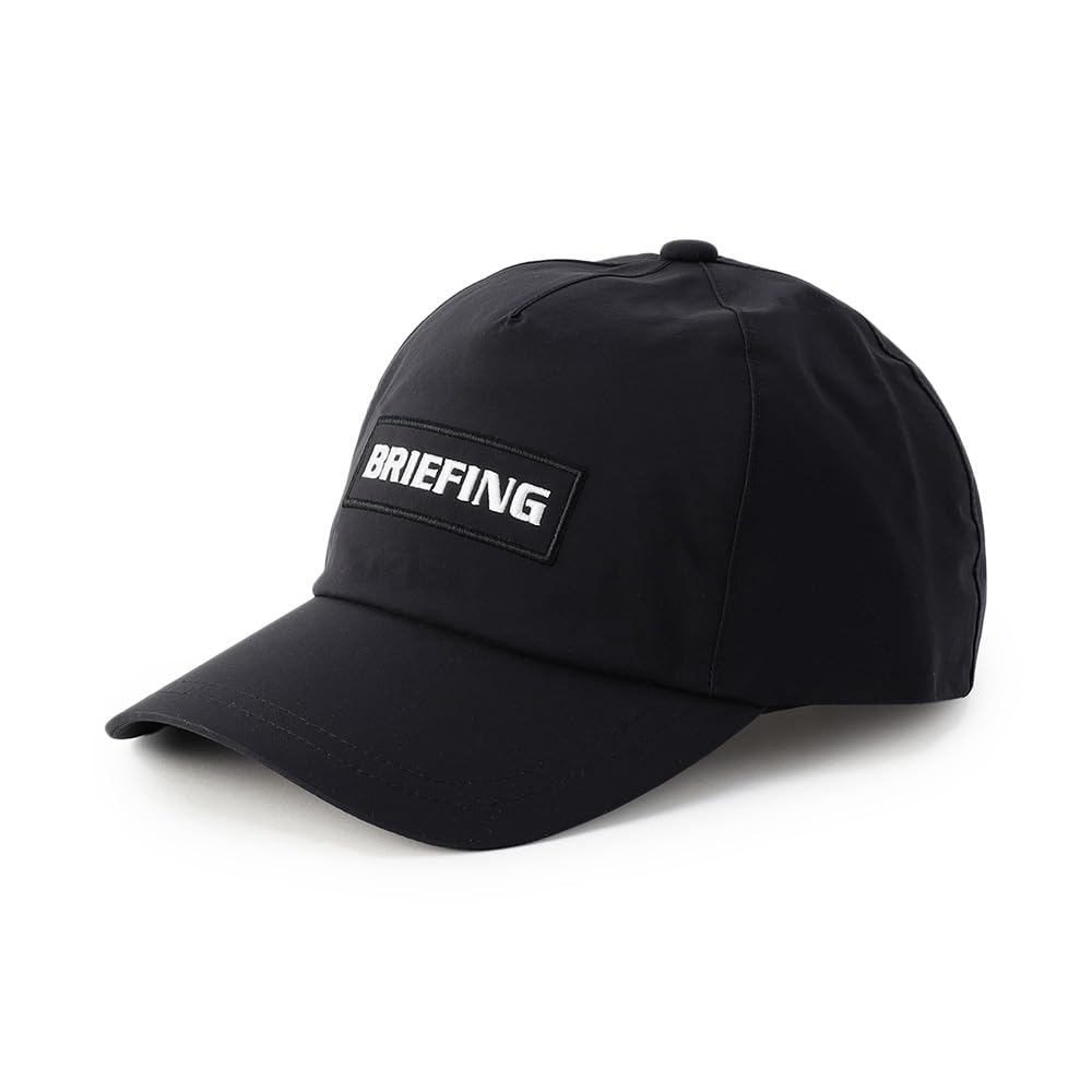 

BRIEFING Men s Waterproof Cap BRG251MA2 Black Golf Wear Hat