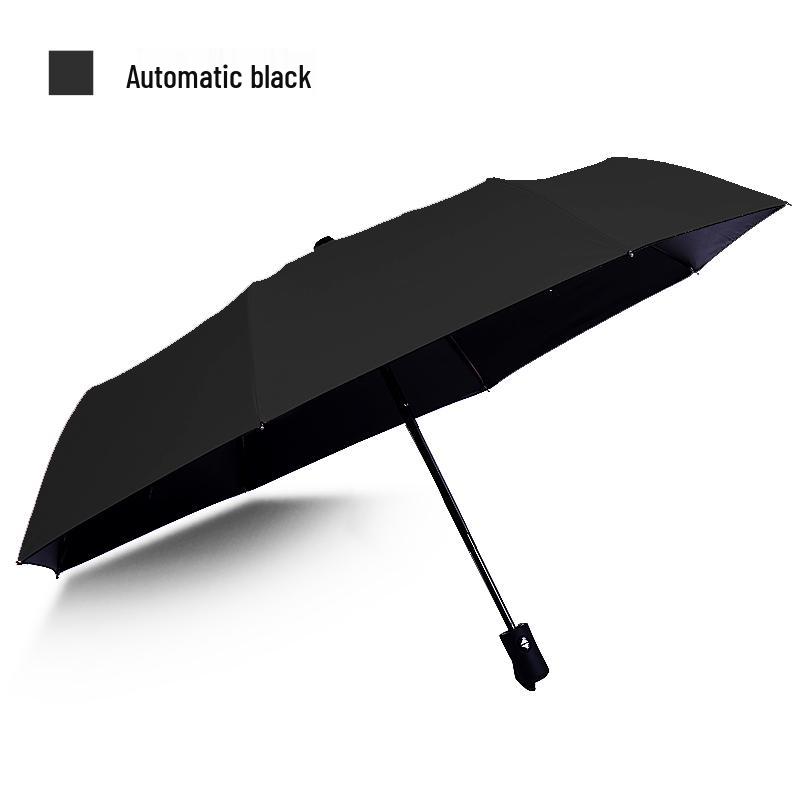 Automatic Three-Fold Sunshade Umbrella: UV-Protection & Rainproof for Men and Women