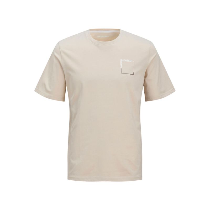 Tee shirt verner coton col de cou Homme JACK & JONES