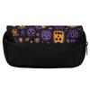 Pencil Bag 300D Polyester Double Zipper Roomy Storage with Two Main Sections for Pens Pencils Tools Accessories for Boys Girls