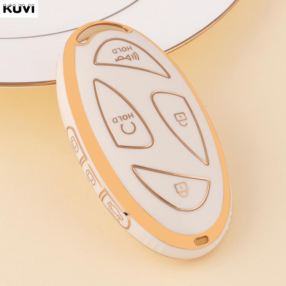 Fashion TPU 5 7 Buttons Car Key Case Cover Shell for Xiandai IONIQ 6 New Grand Prix GN7 Kona Protector Fob Bag Accessories