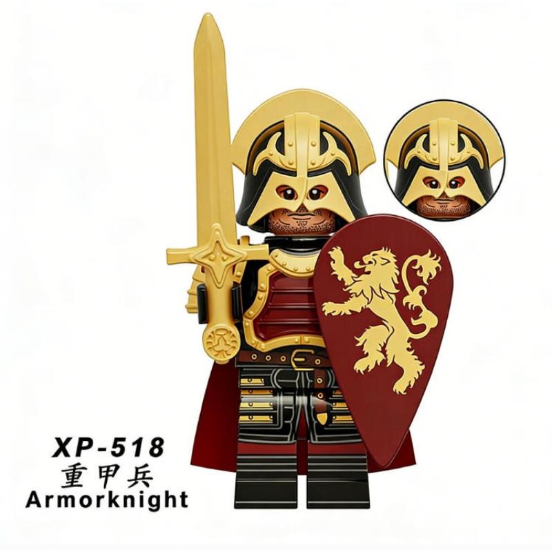 

Mini Medieval Soldier Building Blocks humanoid dolls MOC action figures assembled toys crawler children s educational toys