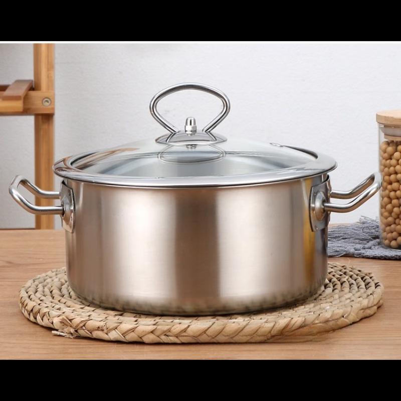 ZISIZ 304 Stainless Steel Mini Hotpot & Milk Pot