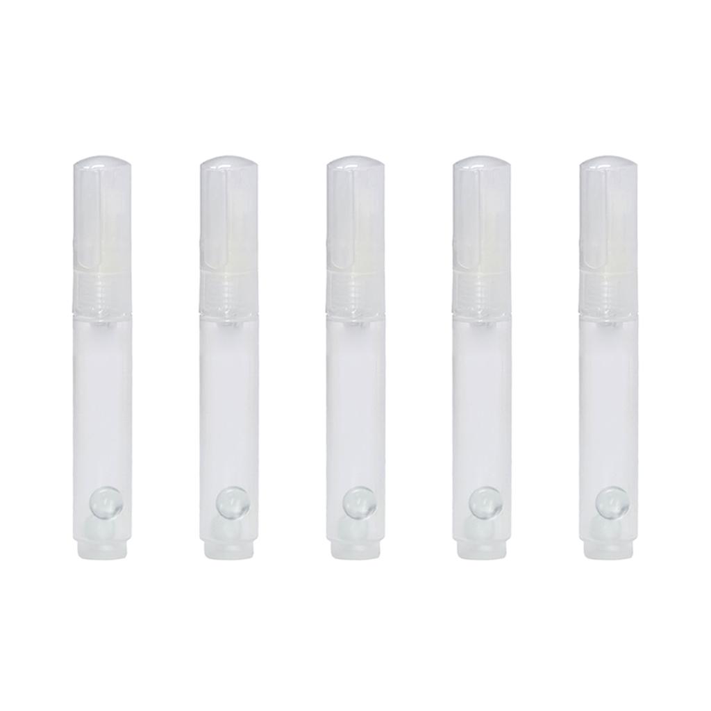 5 Stück Leere Marker Leerer Acrylfarbenmarker Stift Klar Nachfüllbarer Stift Leerer Nachfüllbarer Farbmarker für Künstler