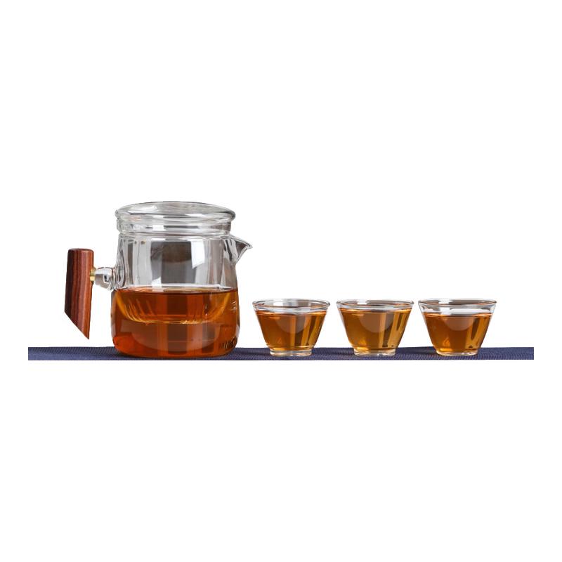 Portable Glass Travel Tea Set