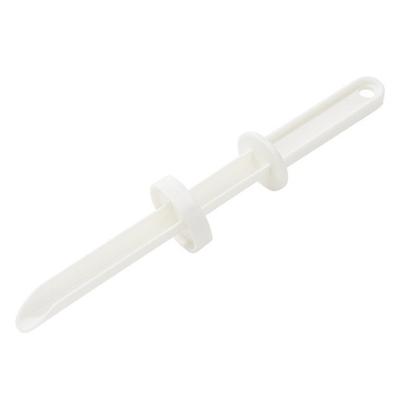 Strumento per ripieno di cibo Maniglia ergonomica Salsiccia Ripieno di verdure con deflettore mobile Design con scanalatura Gadget da cucina