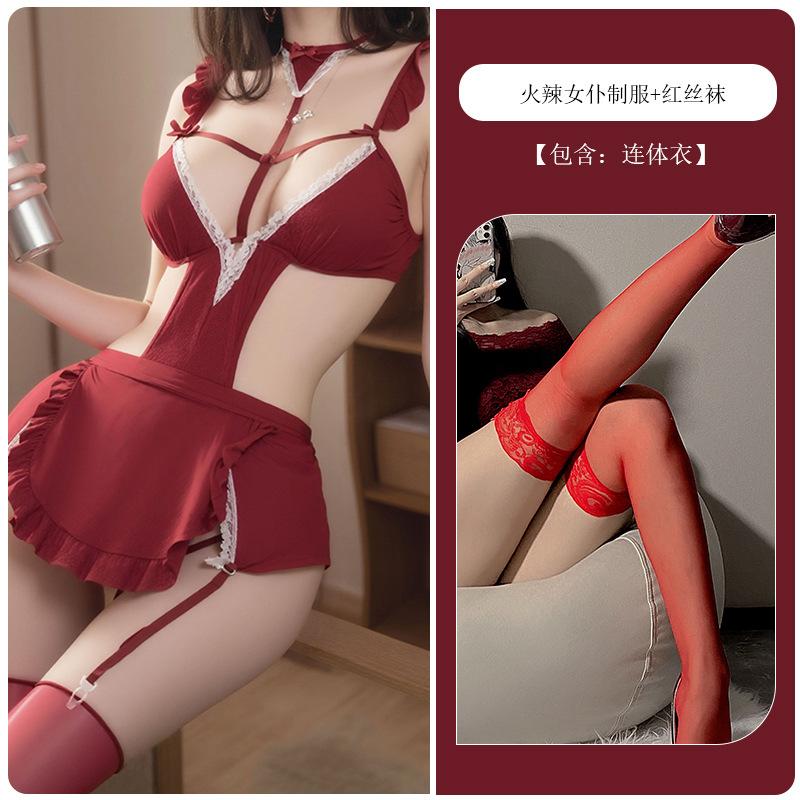 Sexy lingerie pure lust bunny cos sexy hot one-piece pussy