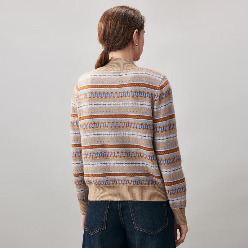 Women's Fair Isle Cashmere Cardigan