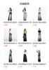 American retro low-rise micro-pull jeans women's autumn new Spice Girl elastic slim-fitting thin flared pants